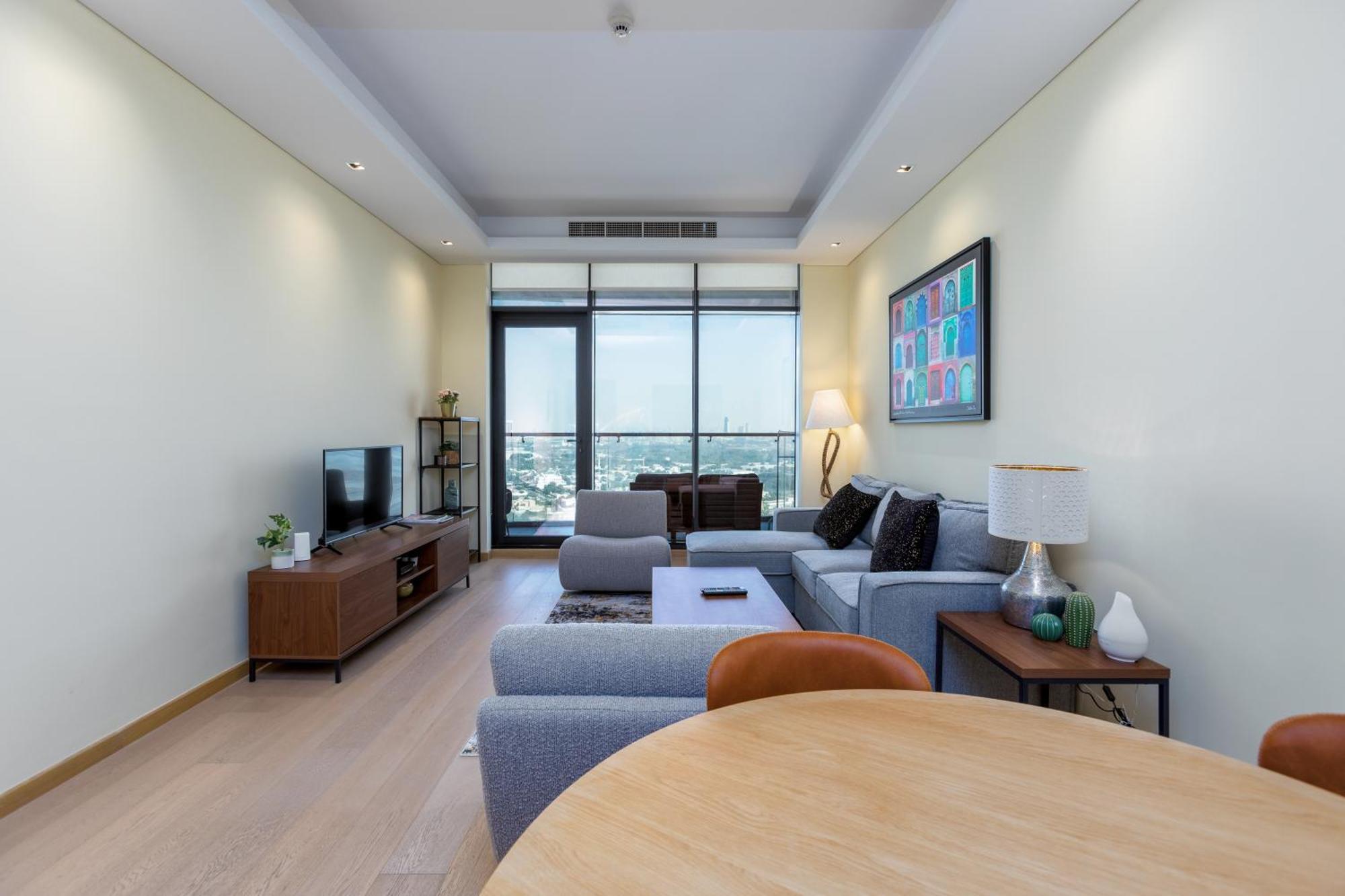 Modern 1Br Apartment, High Floor, Near Dubai Mall 外观 照片