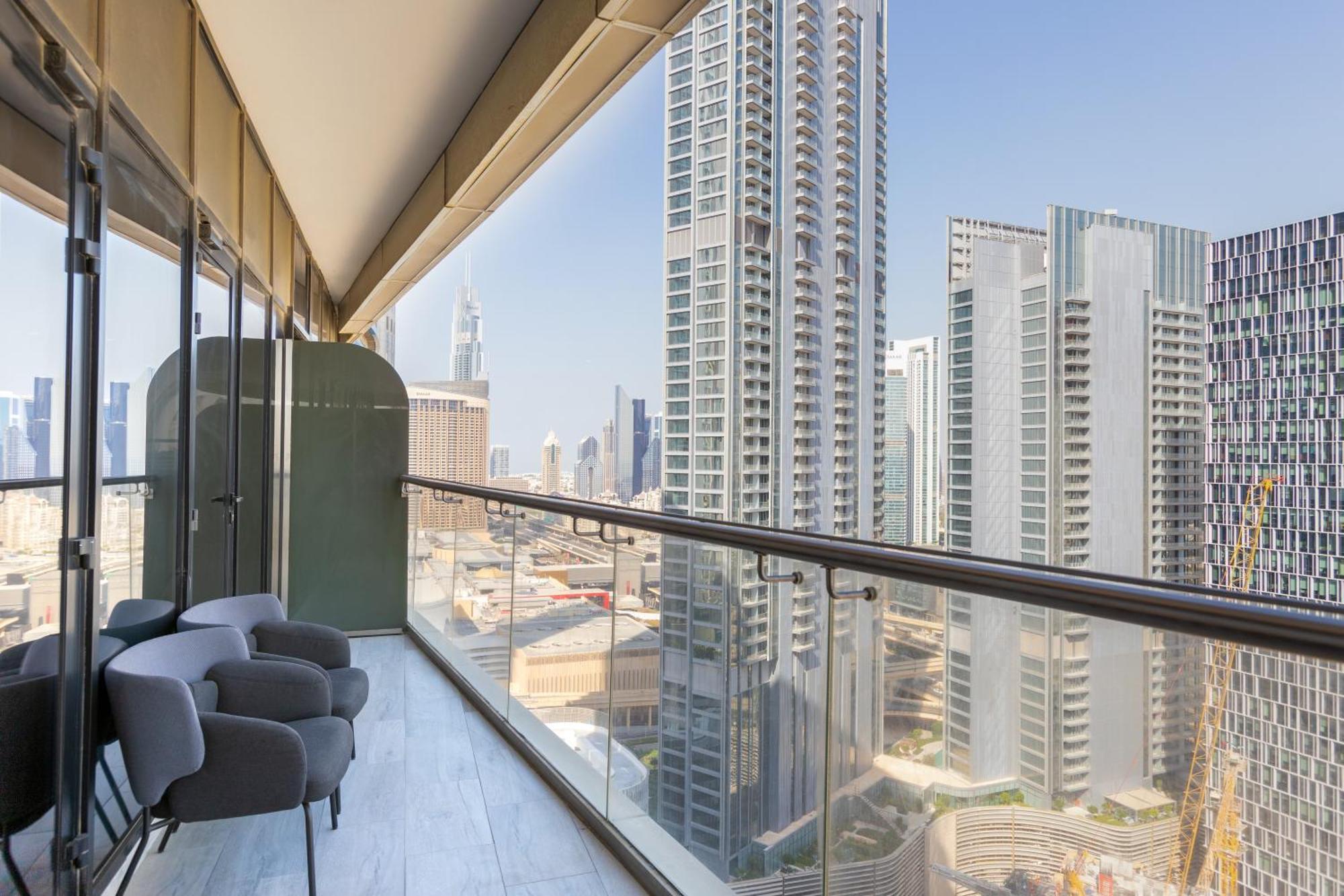 Modern 1Br Apartment, High Floor, Near Dubai Mall 外观 照片