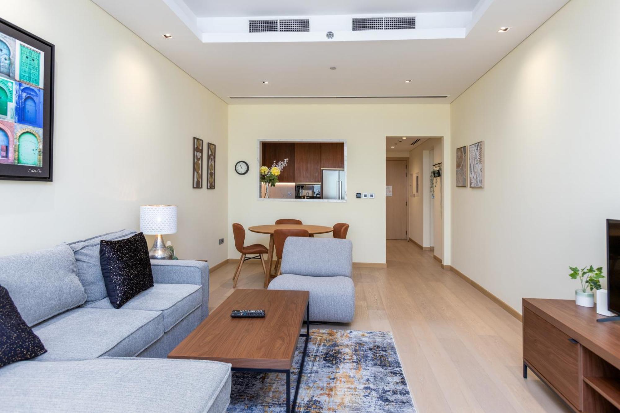 Modern 1Br Apartment, High Floor, Near Dubai Mall 外观 照片