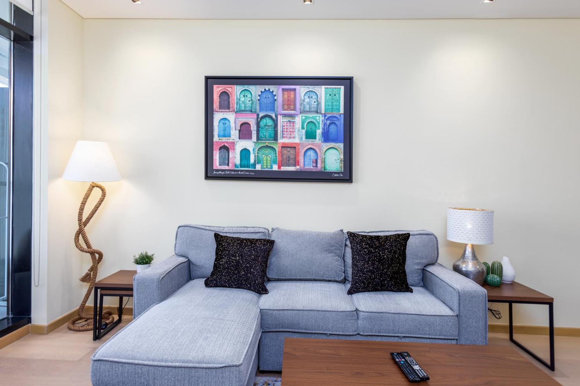 Modern 1Br Apartment, High Floor, Near Dubai Mall 外观 照片