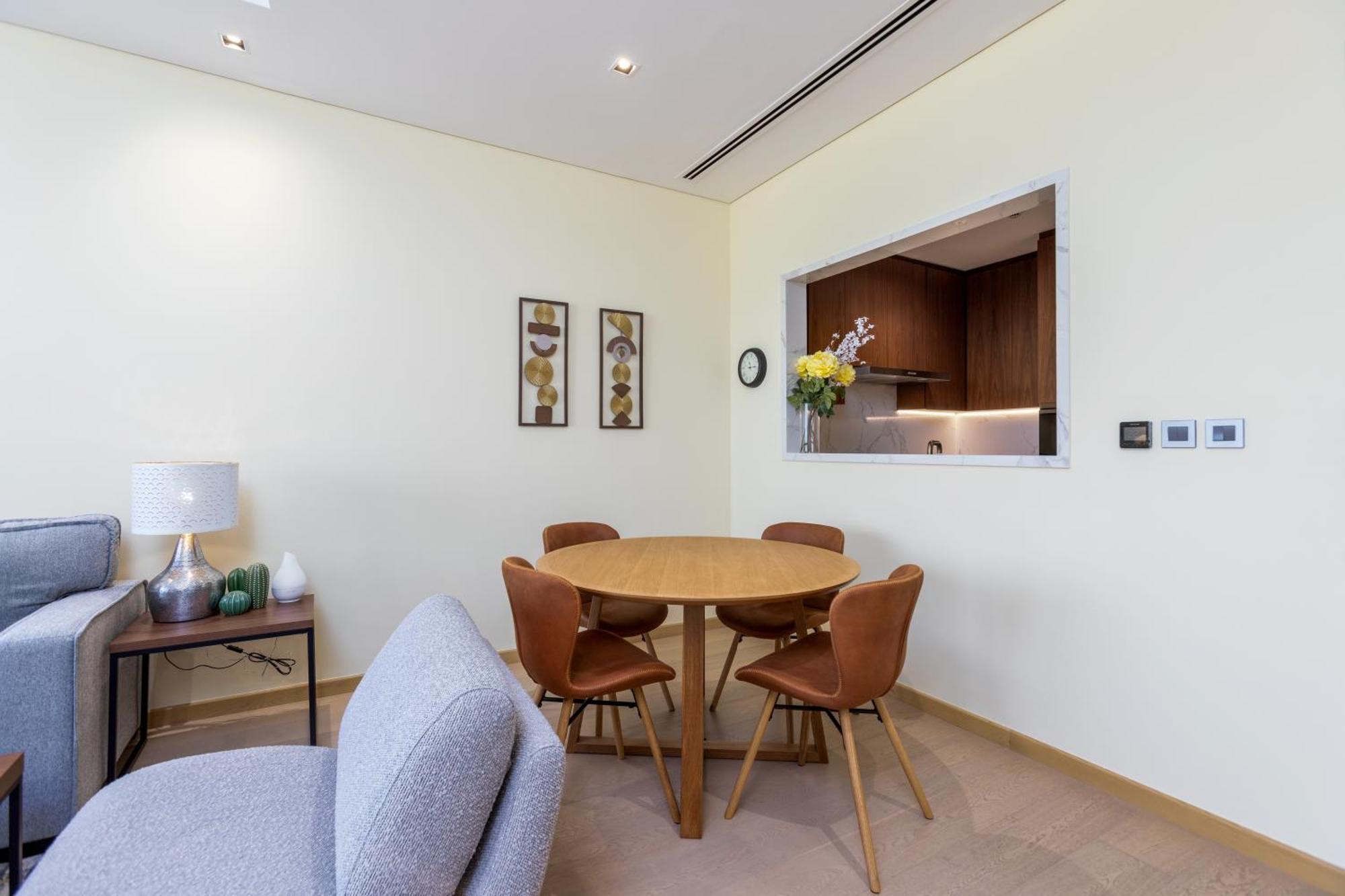 Modern 1Br Apartment, High Floor, Near Dubai Mall 外观 照片
