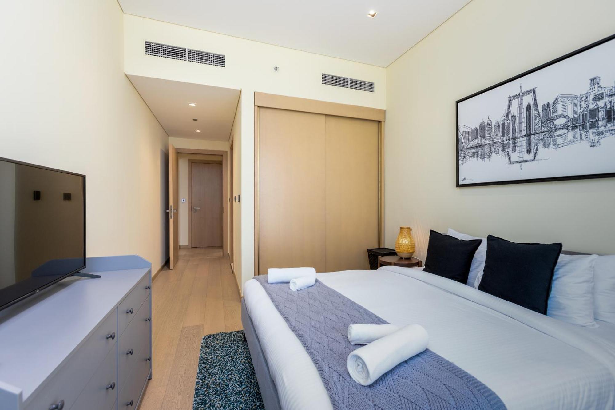 Modern 1Br Apartment, High Floor, Near Dubai Mall 外观 照片